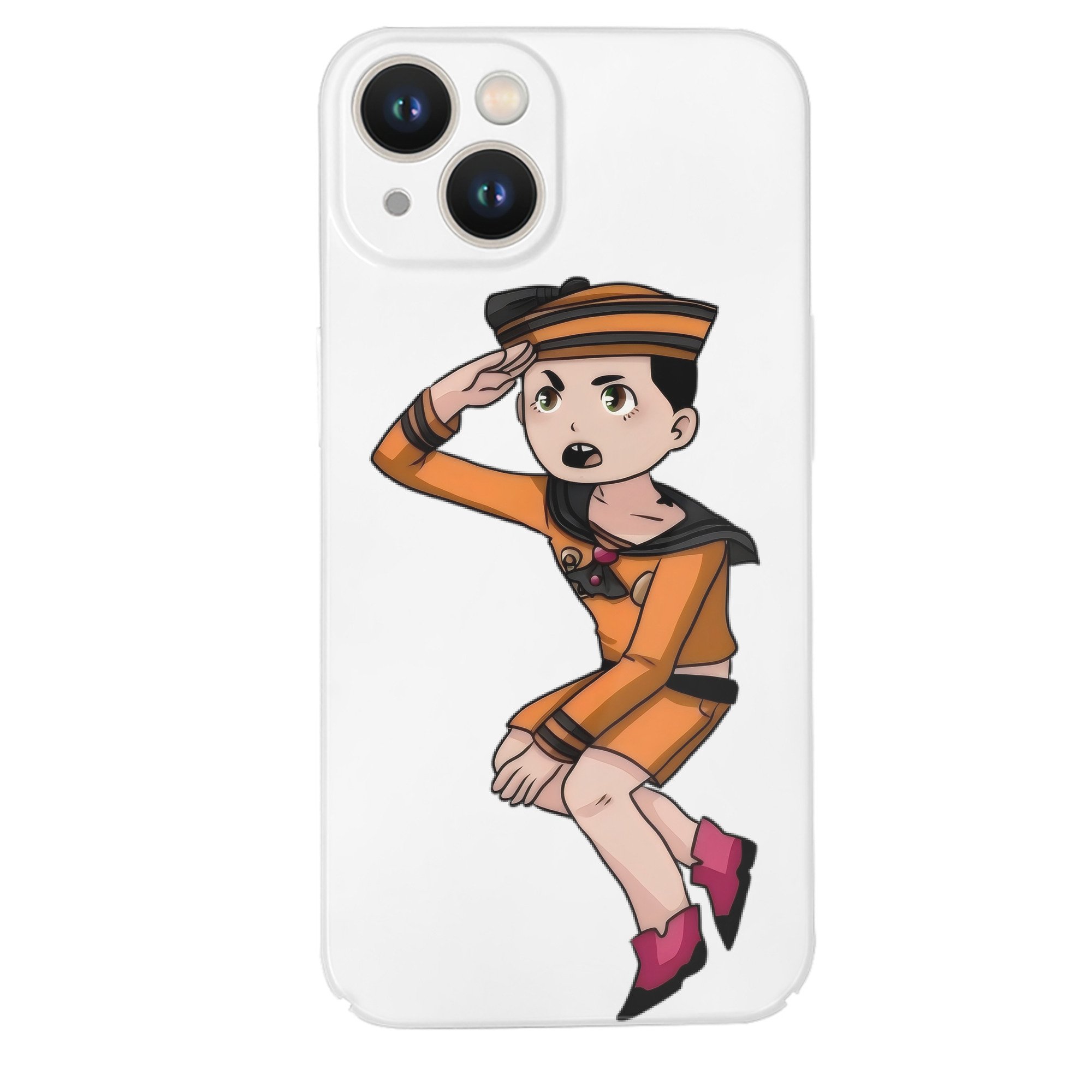 （画像用） ジョジョの奇妙な冒険 東方定助 JoJo's Bizarre Adventure Higashikata Josuke 【iPhone 14シリーズ対応】ハードケース